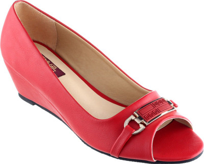 

Shuz Touch Women MEHROON Wedges