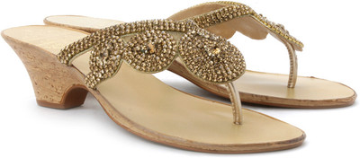 

Catwalk Women Gold Heels