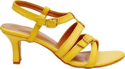 Ilo Women Yellow Heels
