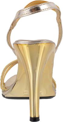 Metro Women Gold Heels