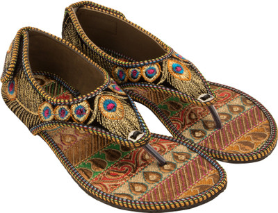 

Footrendz Women Brown::Blue::Black Flats