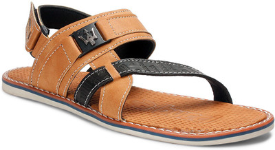 Bacca Bucci Men Tan Sandals