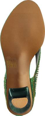 Mochi Women 21,Green Heels