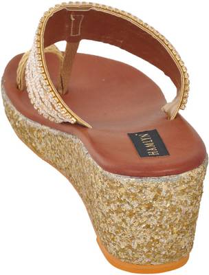 Hamlyn Women Gold Heels