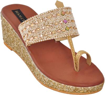 Hamlyn Women Gold Heels