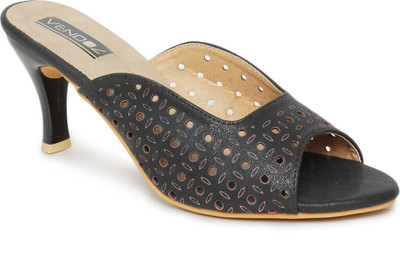 

Vendoz Women Black Heels
