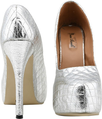 

Bruno Manetti Women Silver Heels
