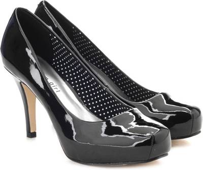Madden Girl Women Black Patent Heels