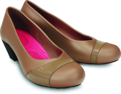 

Crocs Women Brown Heels