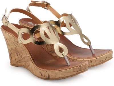 

Nell Women Gold Wedges