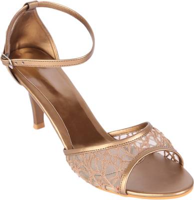 Indulgence Women Antiquegold Heels