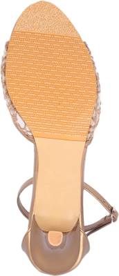 Indulgence Women Antiquegold Heels
