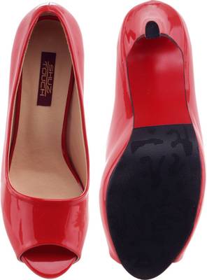 Shuz Touch Women Peach Heels