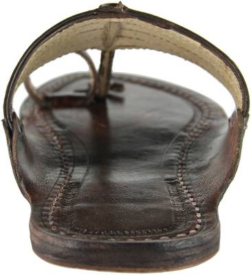 eKolhapuri Men Dark Brown Sandals