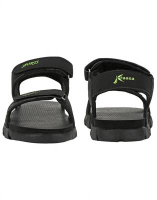 Kraasa Men Black::Green Sandals