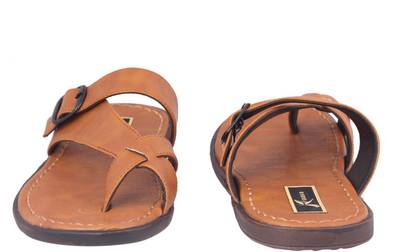 Kraasa Men Tan Sandals