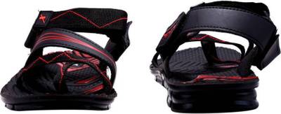 Sparx Men Black Red Sports Sandals