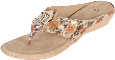 

With The Fashion Women ORANGE Wedges