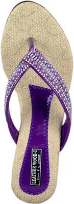 Leatherwood1 Women Purple Heels