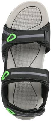 Fsports Men Black Fluorescent Green Sandals