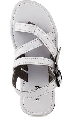 Paduki Men White Sandals