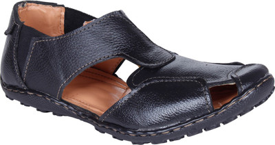 

Bachini Men Black Flats