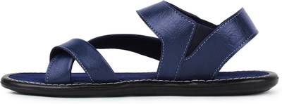 Adreno Men Navy Blue Sandals