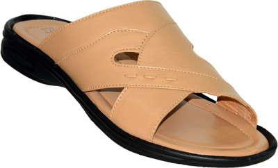 

LeCobbs Men Tan Sandals