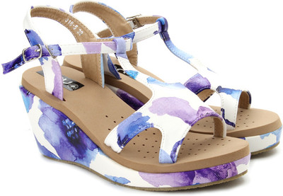 

Nell Women Blue Wedges