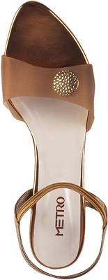 Metro Women 28,ANTIQ-GOLD Heels