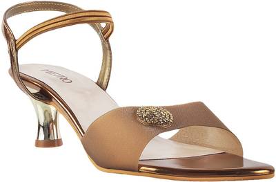 Metro Women 28,ANTIQ-GOLD Heels
