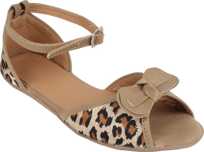 

Glitzy Galz Girls Flats(Beige