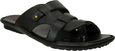 

LeCobbs Men Black Sandals