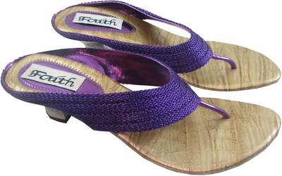 Faith Women Purple Heels