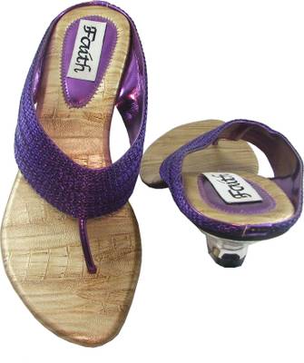 Faith Women Purple Heels