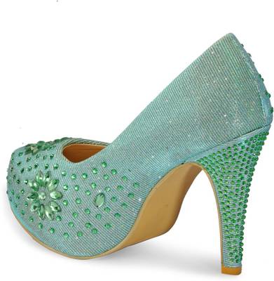 Yepme Women Blue Heels