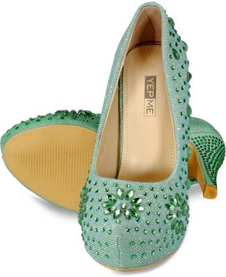 Yepme Women Blue Heels