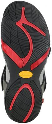 Fsports Men Black Red Sandals