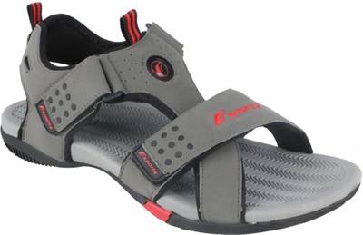 Fsports Men Black Red Sandals
