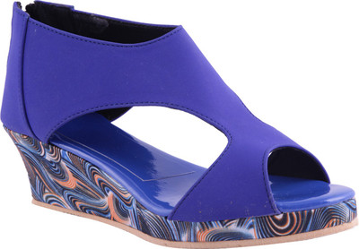 

Adorn Women Blue Wedges