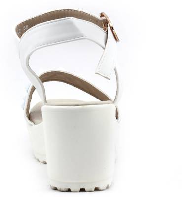 Shuberry Women White Heels