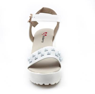 Shuberry Women White Heels