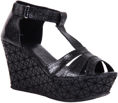 

Adorn Women Black Wedges
