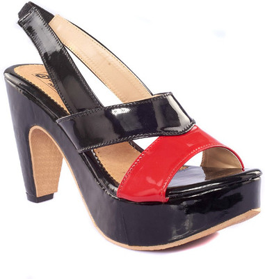 

Dolphin Miles Women Black Heels