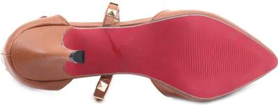 Shuberry Women Tan Heels