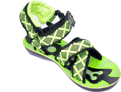 Footstair Boys & Girls Sports Sandals(Green