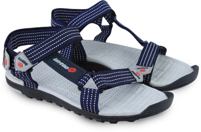 

Lotto Men Grey/black Sports Sandals