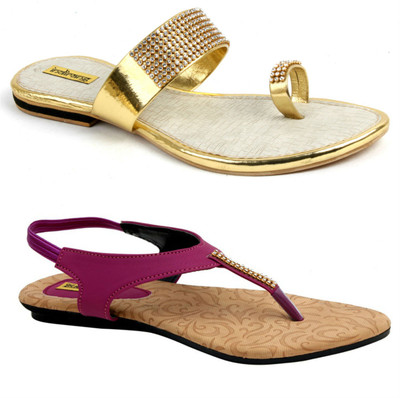 

Indirang Women Multicolor Flats