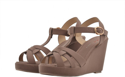 

Shuberry Women Khaki Wedges
