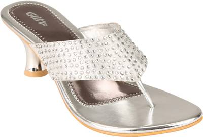 Glitz Women Beige Heels